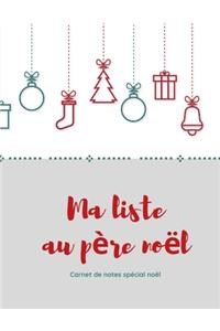 Ma liste au père Noël