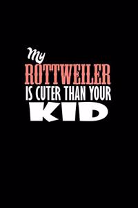 My Rottweiler is cuter than your kid
