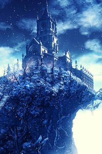 Winter Castle Lined NoteBook