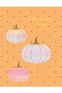Pretty Pumpkin Journal