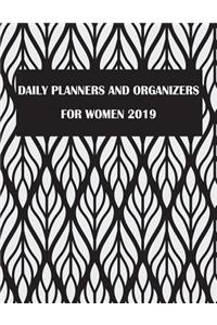 Daily Planners and Organizers for Women 2019