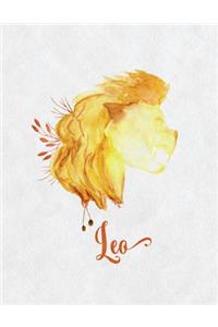 Leo Zodiac Creative Notebook Journal
