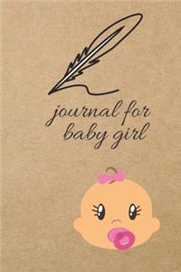 Journal for Baby Girl