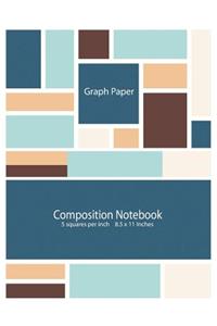Graph Paper Composition Notebook