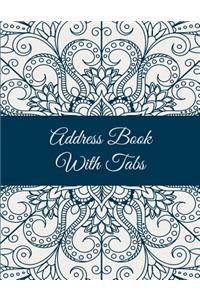 Address Book with Tabs