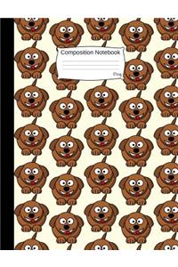 Dog Composition Notebook