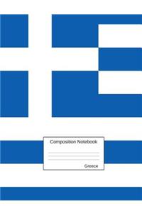 Greece Composition Notebook
