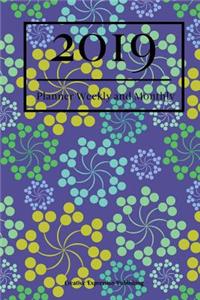 2019 Planner Weekly and Monthly: Weekly Calendar and Notes 2019 Professional Planner 6x9 Task Planner and Organizer