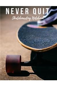 Skateboarding Notebook
