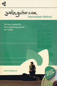 Justinguitar.Com Intermediate Method (Book/2cd)