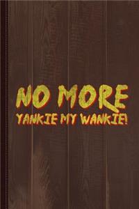 No More Yankie Vintage Journal Notebook