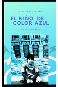 El Niño De Color Azul