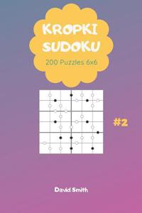 Kropki Sudoku - 200 Puzzles 6x6 Vol.2
