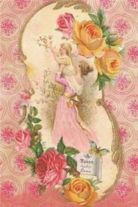 Victorian Journal 150 lined pages 6x9 glossy softcover