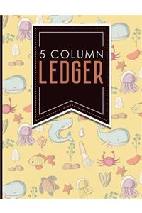 5 Column Ledger