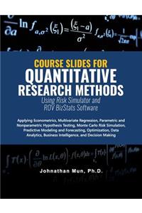 Quantitative Research Methods Course Slides