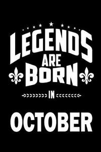 Legends are Born in October