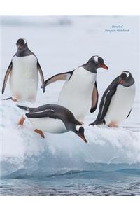 Unruled Penguin Notebook