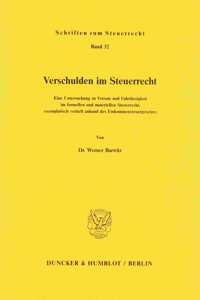Verschulden Im Steuerrecht