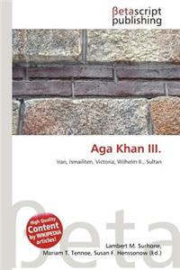 Aga Khan III.