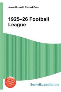1925-26 Football League