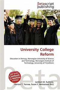 University College Reform