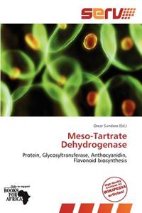 Meso-Tartrate Dehydrogenase