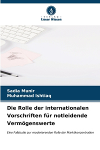 Rolle der internationalen Vorschriften für notleidende Vermögenswerte