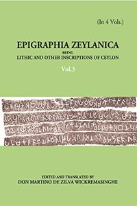 Epigraphia Zeylanicabeinglithic And Other Inscriptions Of Ceylon