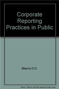 Corporate Reporting in Public Enterprises