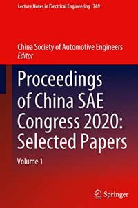 Proceedings of China SAE Congress 2020: Selected Papers