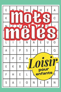 Mots mêlés loisir pour enfants