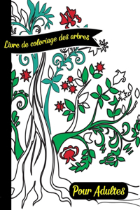 Livre de coloriage Des arbres pour Adultes