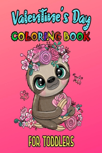 Valentine's Day Coloring Book For Toddlers