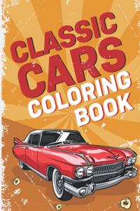 Classic Cars Coloring Book