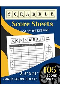 Scrabble Score Sheets