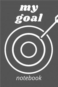 My Goal notebook