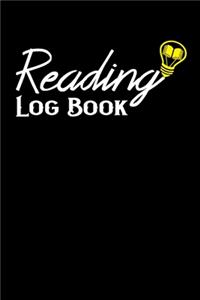 Reading Log Book: Book Lovers record log book for reading enthusiasts - Keep track of, rate and review your book list - Size 6*9 120 pages