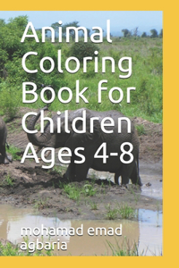 Animal Coloring Book for Children Ages 4-8