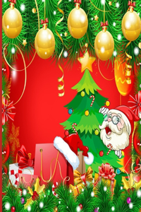 Christmas Coloring Book For Adult (Volume-1)
