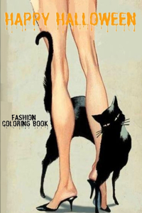 Happy Halloween - Fashion Coloring book Special Edition