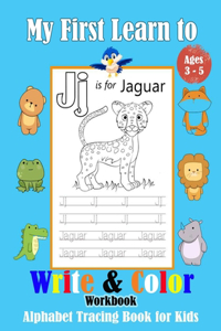 My First Learn to Write & Color Workbook
