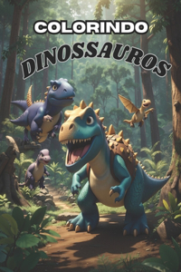 Colorindo Dinossauros