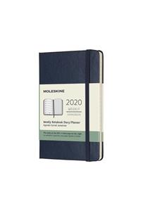 2020 12 MONTH POCKET WEEKLY DIARY SAPPHI