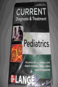 LANGE CURRENT DIAGNOSIS & TREATMENT PEDIATRICS (IE)