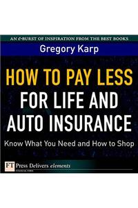 How to Pay Less for Life and Auto Insurance