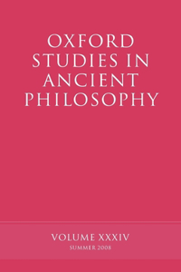 Oxford Studies in Ancient Philosophy