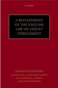 Restatement of the English Law of Unjust Enrichment