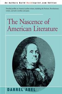 The Nascence of American Literature