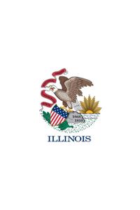 Illinois Flag Magnet